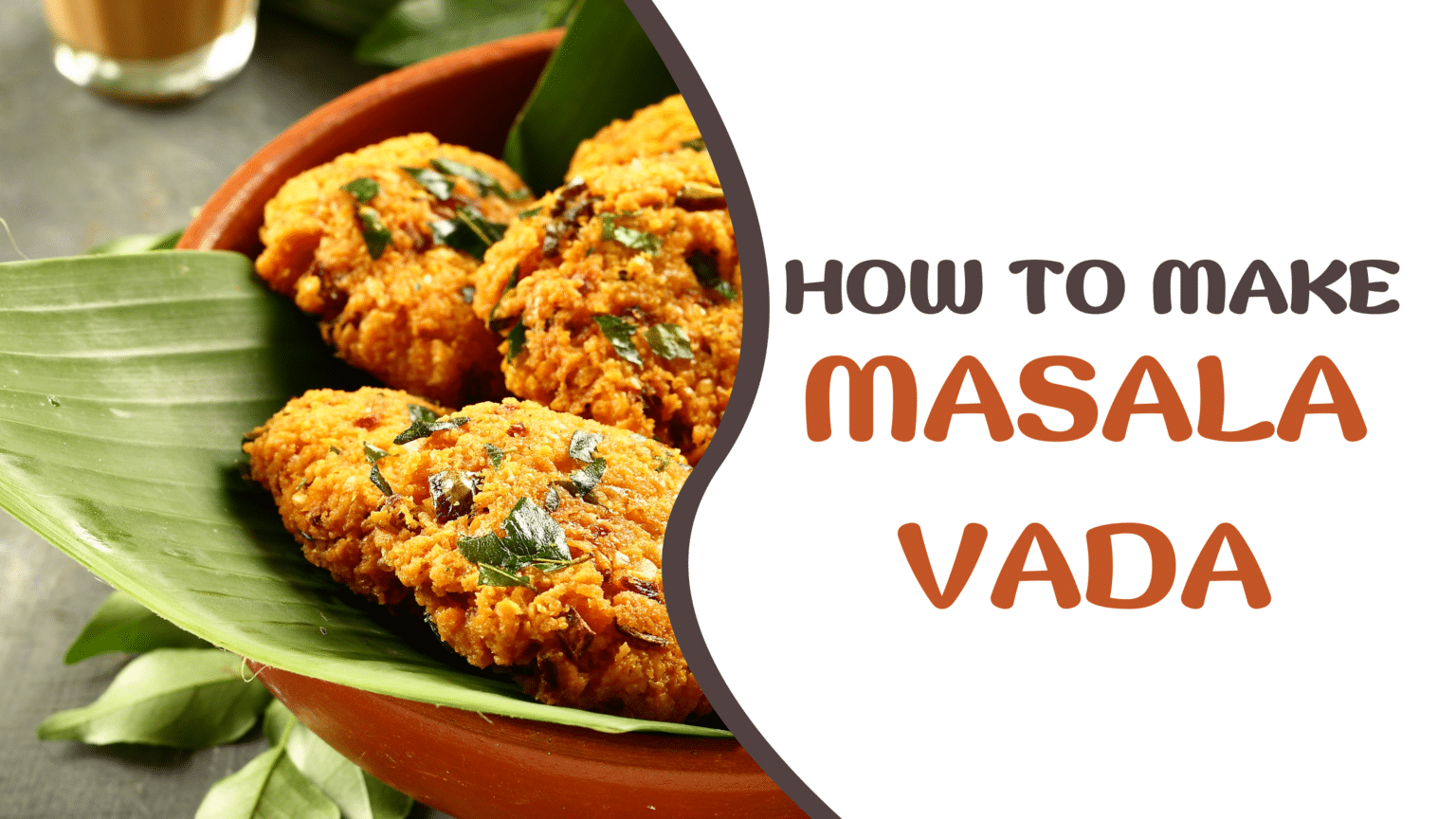 How to Make Masala Vada | Best Paruppu Vadai - Sravani's Kitchen