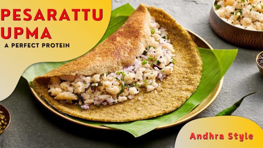 Andhra Style Pesarattu Upma