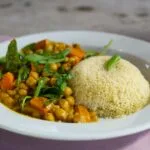 Budget lentil vegetable curry