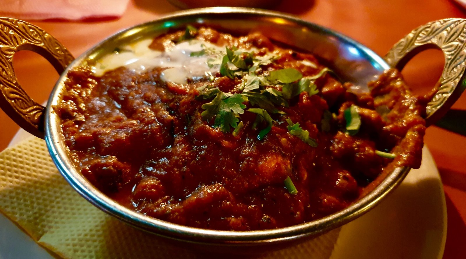 Indian-style minced meat curry