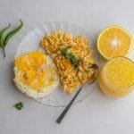 High protein Indian breakfast with eggs