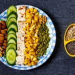 Healthy high protein Indian breakfast