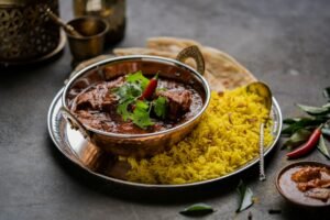 Easy Indian Tomato Rice Recipe (Quick Budget Lunch)