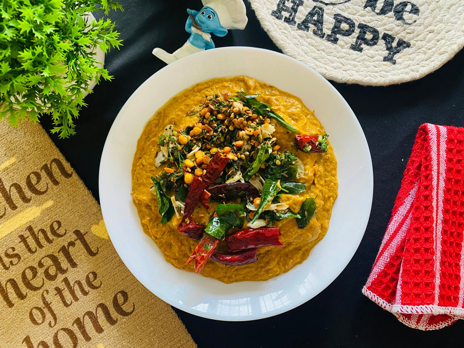 Indian tomato chutney served in a bowl