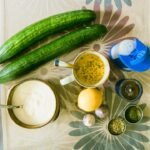 Light cucumber-based dish; illustrative stock photo for perugu pachadi recipe