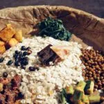 Spinach dal rice recipe